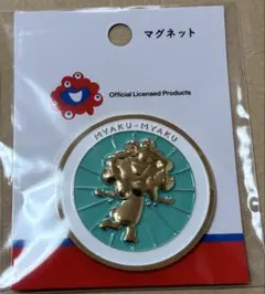 新品 大阪•関西万博 大阪万博 ミャクミャク メタルM金 メタルマグネット