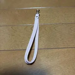 ピンク　スマホストラップ