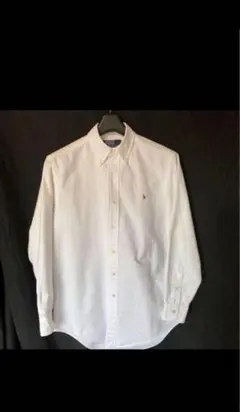 Polo by Ralph Lauren ホワイト長袖シャツ 38-82