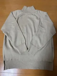 SENSE OF PLACE ストレッチハイネックルーズセーター