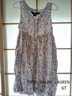 Polo Ralph Lauren 花柄ノースリーブワンピース 6T