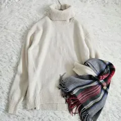 ユナイテッドアローズ　タートルネック　ニット　ウール　カシミヤ混
