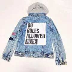 ZARA BOYS ザラボーイズ フード付きデニムジャケット Gジャン 164
