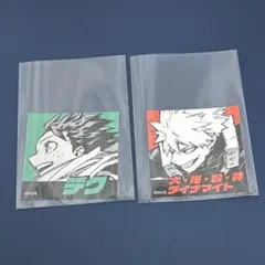 僕のヒーローアカデミア　ヒーローズビスケット　ステッカー　爆豪勝己　緑谷出久