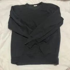 GU ブラック トレーナー　Mサイズ