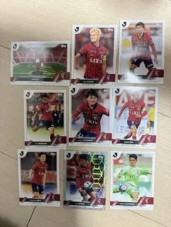 topps Jリーグ特別トレーディングカード　鹿島アントラーズ　9枚セット