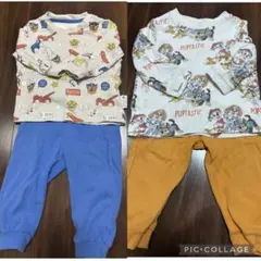パウパト　ユニクロ　長袖パジャマ