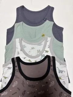 子ども肌着　夏用タンクトップ　4枚