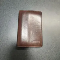 COACH ブラウン レザー 名刺入れ