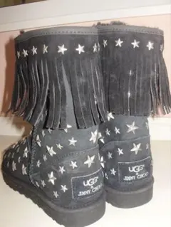 UGG×JIMMY CHOO コラボ ムートンブーツ 24.0