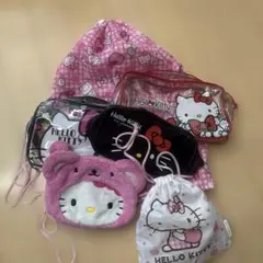 ハローキティ ポーチ 6点セット