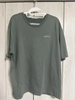 RVCA Tシャツ バックプリント カーキ Lサイズのサムネイル
