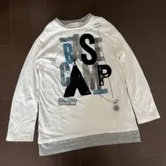 zaraboys 重ね着風 ロンT 110