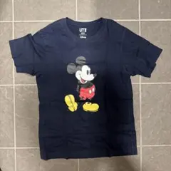 UT ミッキーマウス Tシャツ ネイビー　M