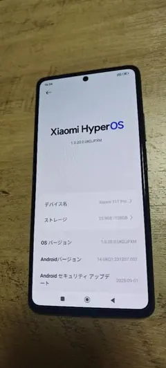 Xiaomi 11T Pro 5G メモリ8G 256GB セレスティアルブルー - メルカリ
