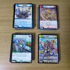 格安デッキ4つ　デュエマ引退品まとめ売り