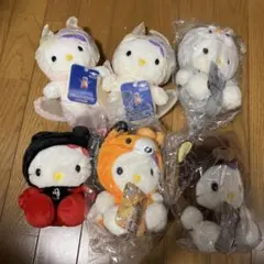 ハローキティぬいぐるみ地域限定北海道、飛騨高山、高知レア