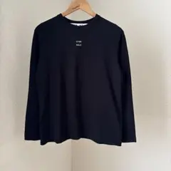 シテン　＜CITEN＞ロゴロンT 長袖　黒
