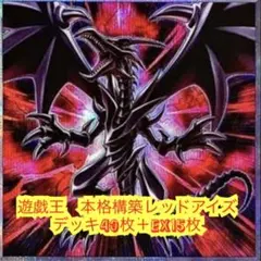 遊戯王　本格構築レッドアイズデッキ40枚＋E X15枚