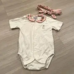 ムーミン　ベビー服　ヘアバンドセット