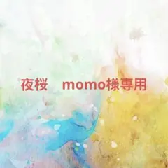 夜桜　momo様確認専用ページ【取り置き中　4月1日迄】