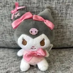 Sanrio Kuromi クロミちゃん　マスコット　キーホルダー　ぬいぐるみ