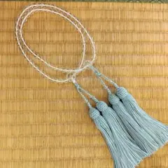 珊瑚 念珠 女性用 振分 二連 薄桜色 菊房 仏具 法事 冠婚葬祭 - メルカリ