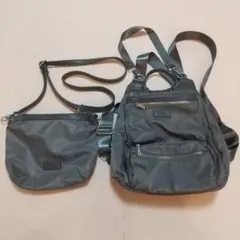FIRANO フィラノ リュック ショルダーバッグ セット グレー