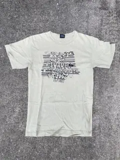 STUSSY ステューシー Tシャツ M メキシコ製 黒タグ　襤褸