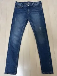 ZARAローライズ スキニーデニム 38サイズ