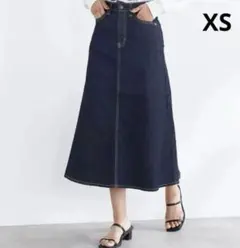 美品☆ SOMETHING フレアデニムスカート XSサイズ レディースのサムネイル