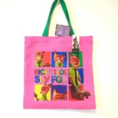 新品タグ付き　ズートピア　ニック　トートバッグ