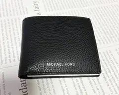 MICHAEL KORS 二つ折り財布 ブラック
