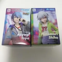 プロセカ　フィギュア　青柳冬弥　日野森志歩