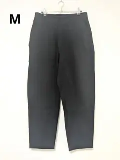 【美品】 UNIQLO U　フレンチリブパンツ　Mサイズ　ブラック