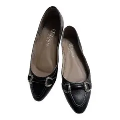 artemis by DIANA ビットモチーフフラットシューズ