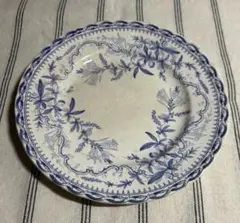 クレイユモントロー FLORA デザート皿 ③ フランス アンティーク