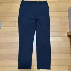 ユニクロ感動パンツ/ライトネイビー スラックス 76cm
