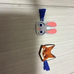 ズートピア ヘアクリップ ニック＆ジュディ 2種セット