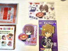 名探偵コナン　灰原哀 マグネット カード　ステッカーセット　すき家　コラボ