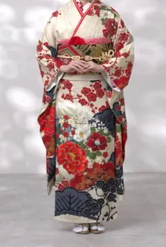 あのちゃんANO-309 154~170cmぐらいの方適応サイズ 振袖フルセット 