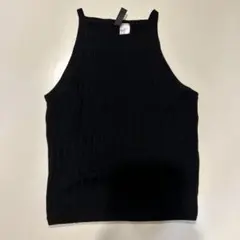 H&M ブラックキャミソール XS