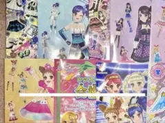 【フラットガシャポン】アイカツ！ クリアファイル 4枚セット