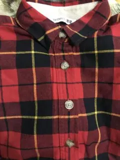 JW ANDERSON ネル チェックシャツ S レッド ユニクロ 試着のみ