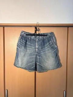 kolor 17ss デニムワイド ショートパンツ ショーツ サイドラインのサムネイル