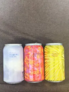 クラフトビール 空き缶 3本セット 工作素材 インテリア