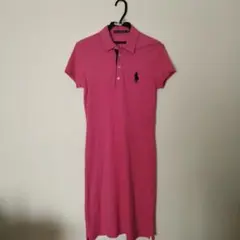 夏物処分！半額に！Ralph Lauren 半袖ポロワンピース色違いも出品中