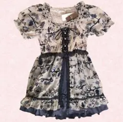 タグ付き　アクシーズファム チュニックワンピース　y2k 森ガール