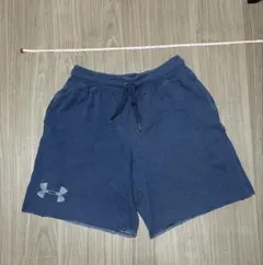UNDER ARMOUR /アンダーアーマー コットン素材ネイビーショートパンツ