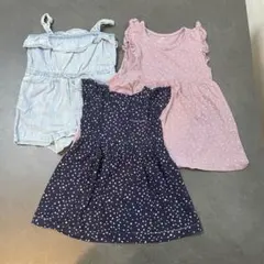 【美品】ベビーギャップ H&M ワンピース サロペット 95 まとめ売り